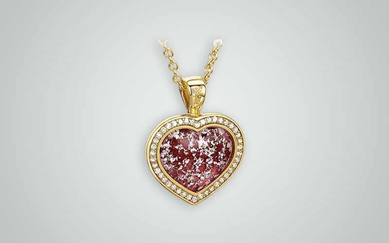 Halo Heart Pendant